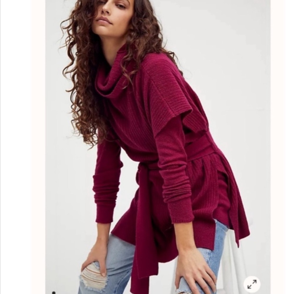 NWT Free People Whistler Luxe Sweater only Size XL